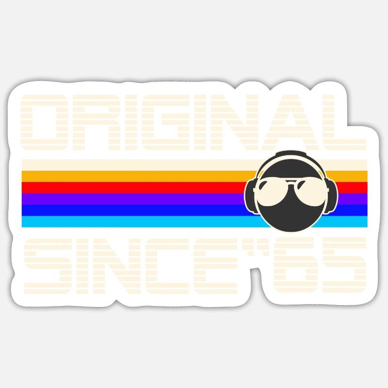 Since 65 Sticker size S (10 x 10 cm)