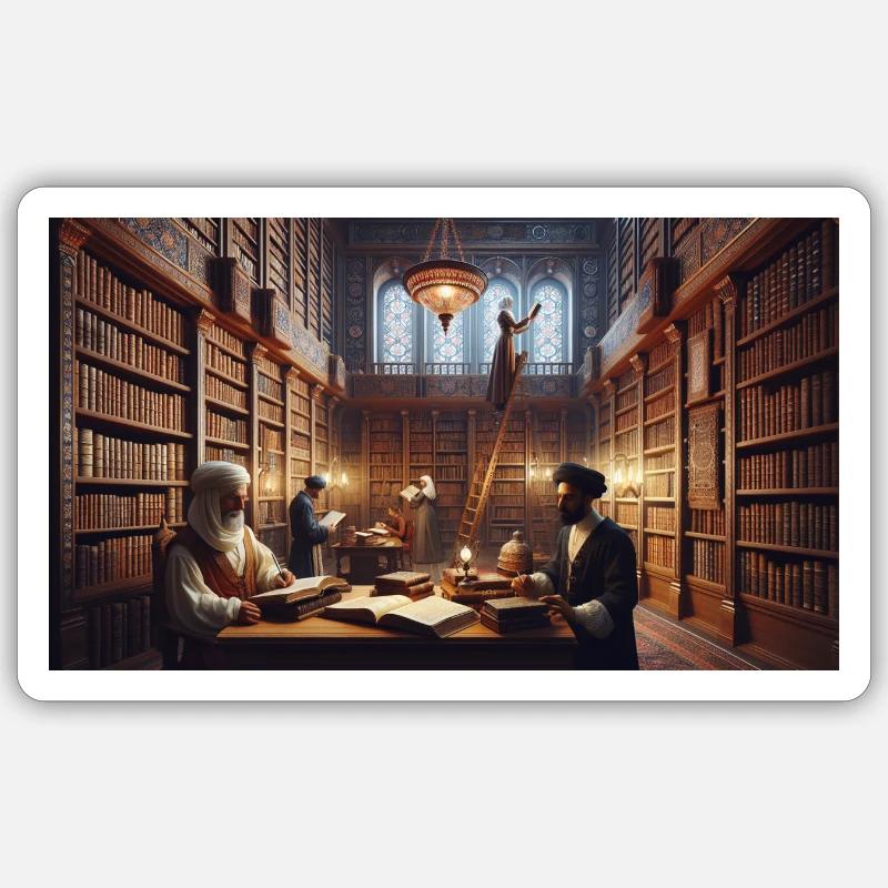 Dévoiler le chemin de l’illumination : la poursuite Sticker taille S (10 x 10 cm)