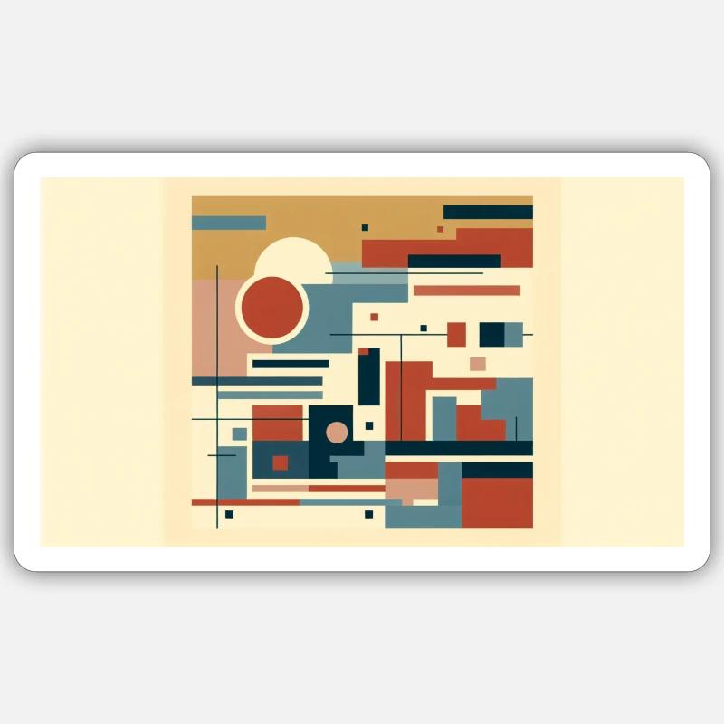 « Étreinte colorée : dévoiler la profondeur cosmique de Sticker taille S (10 x 10 cm)