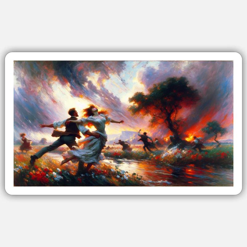 Sticker Größe S (10 x 10 cm) - 