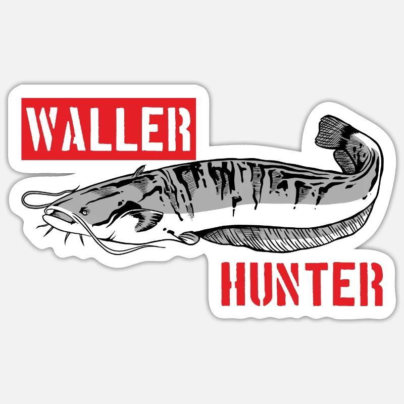 Catfishhunter - Catfish Hunter Catfish Hunter Catfish Angler Sticker size S (10 x 10 cm)
