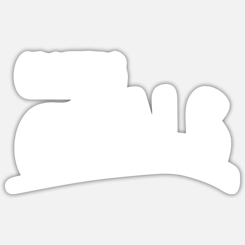 Problem-Solving Athlete Humor Design Ideation Sticker size S (10 x 10 cm)