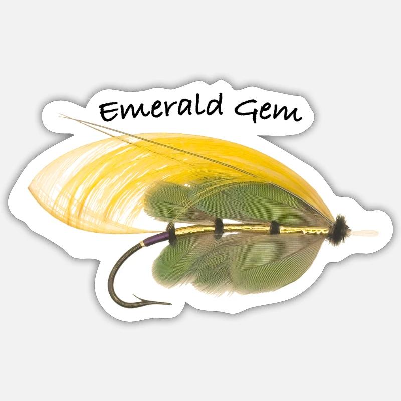 Emerald Gem Sticker size S (10 x 10 cm)