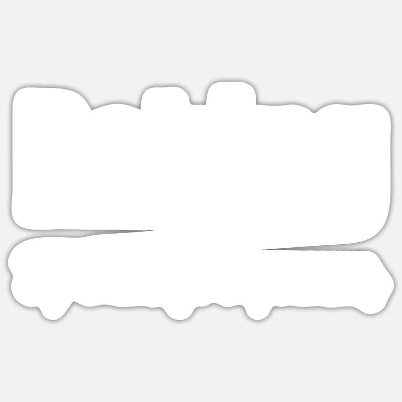 astronomy science baking techniques - Sticker size S (10 x 10 cm) - white matte