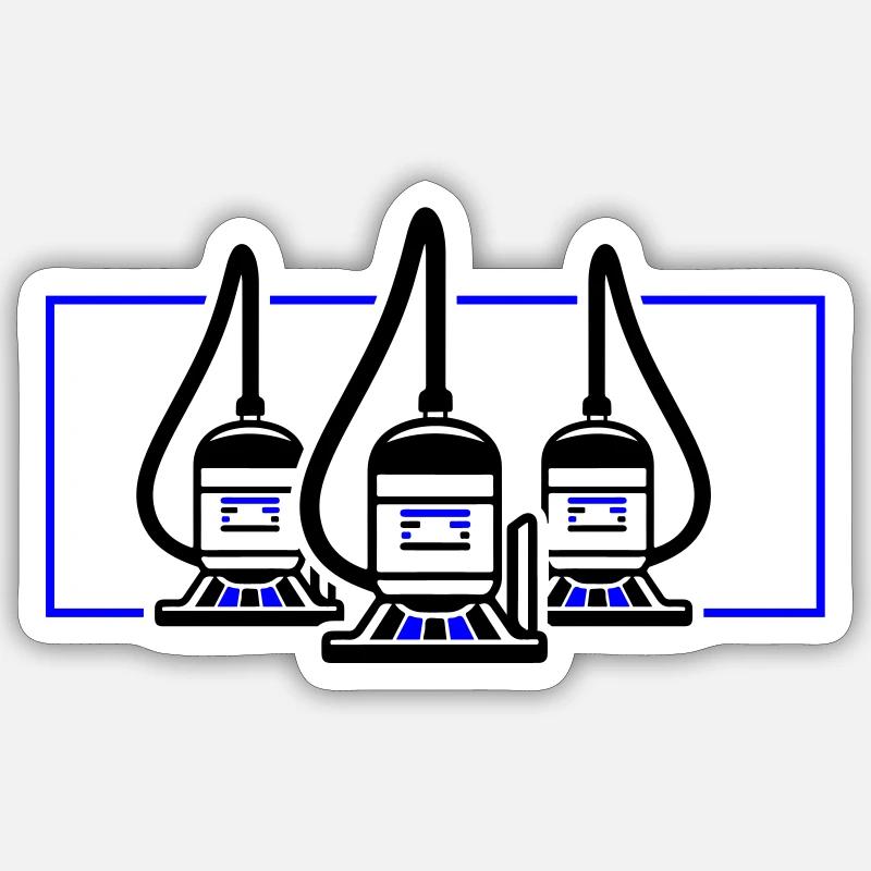 Sticker Größe S (10 x 10 cm) - 