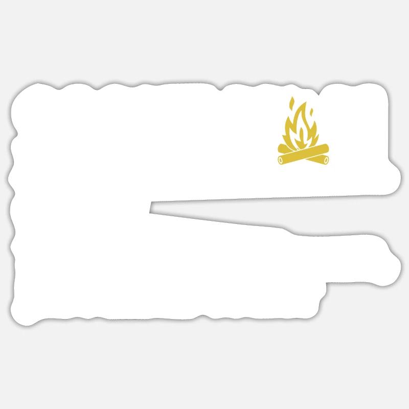 Scouting Lustige Pfadfindermutter Definition - Sticker Größe S (10 x 10 cm) - Mattweiß
