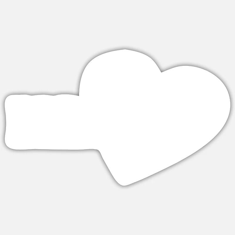 Marco - Sticker size S (10 x 10 cm) - white matte