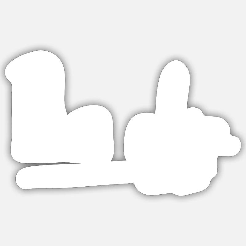 Be alive text - Sticker size S (10 x 10 cm) - white matte