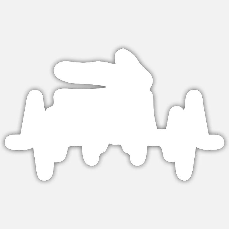 Sticker size S (10 x 10 cm) - 
