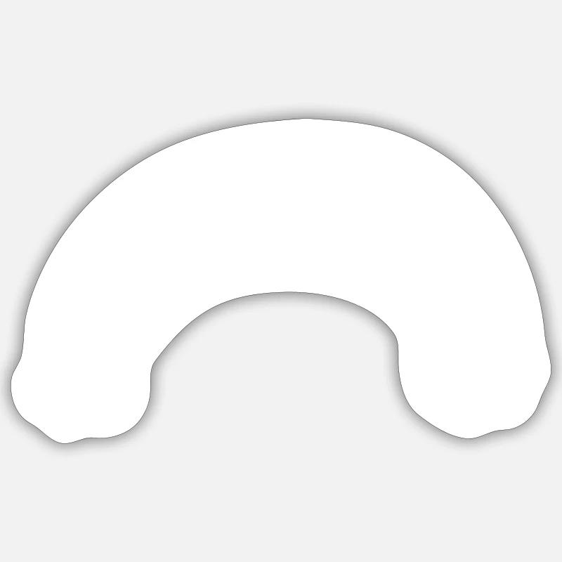 arc icon line Sticker size S (10 x 10 cm)