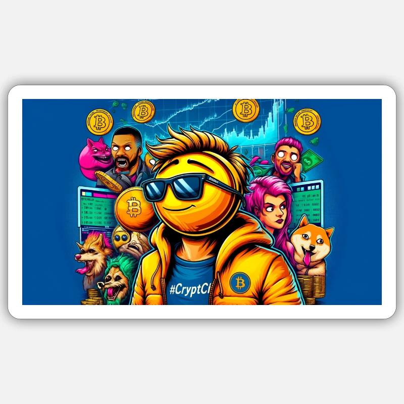Sticker Größe S (10 x 10 cm) - 