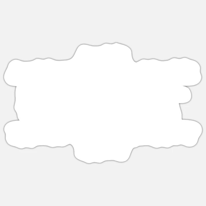First name Hubert - Sticker size S (10 x 10 cm) - white matte