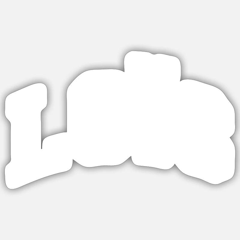 Sticker Größe S (10 x 10 cm) - 
