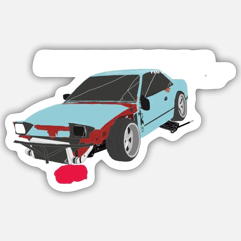 S13 Face Problems Sticker size S (10 x 10 cm)
