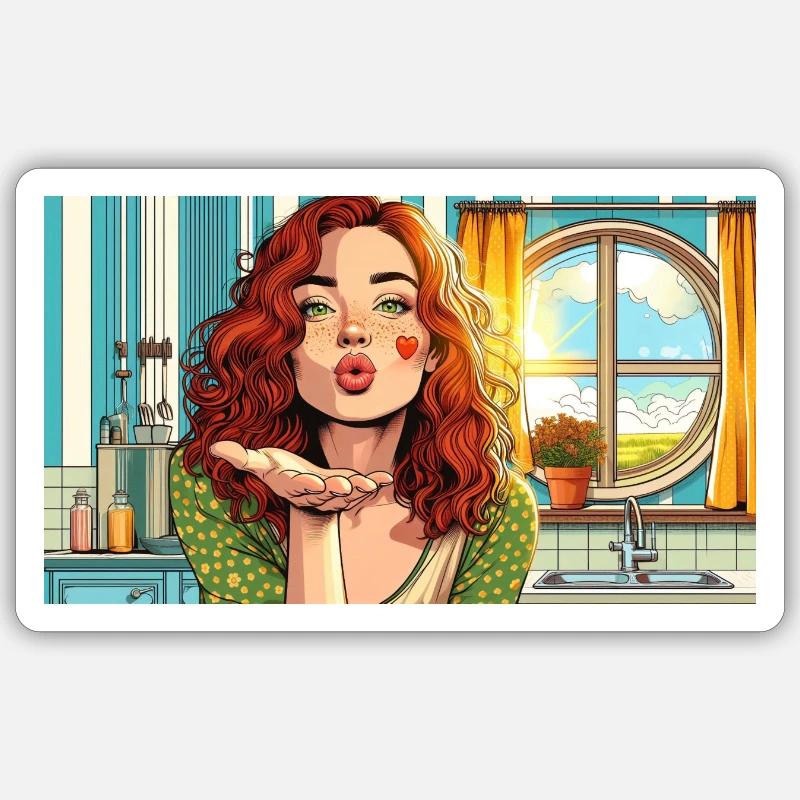 Sticker Größe S (10 x 10 cm) - 