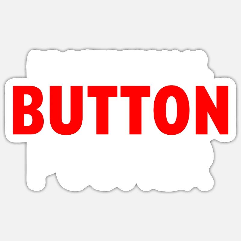 Professional Button Pusher 2 - Sticker Größe S (10 x 10 cm) - Mattweiß