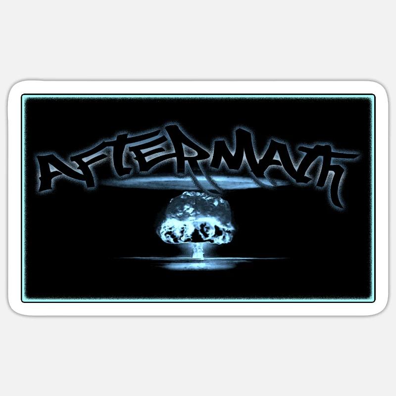 Conséquences du champignon Sticker taille S (10 x 10 cm)