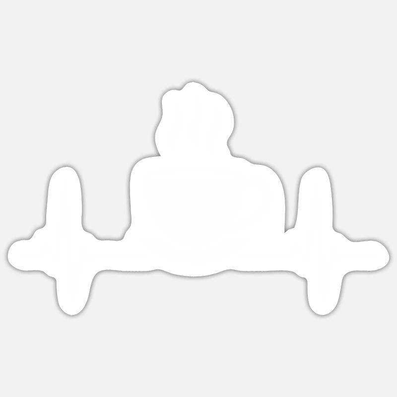 Coffee Pulse Design Studio Sticker size S (10 x 10 cm)