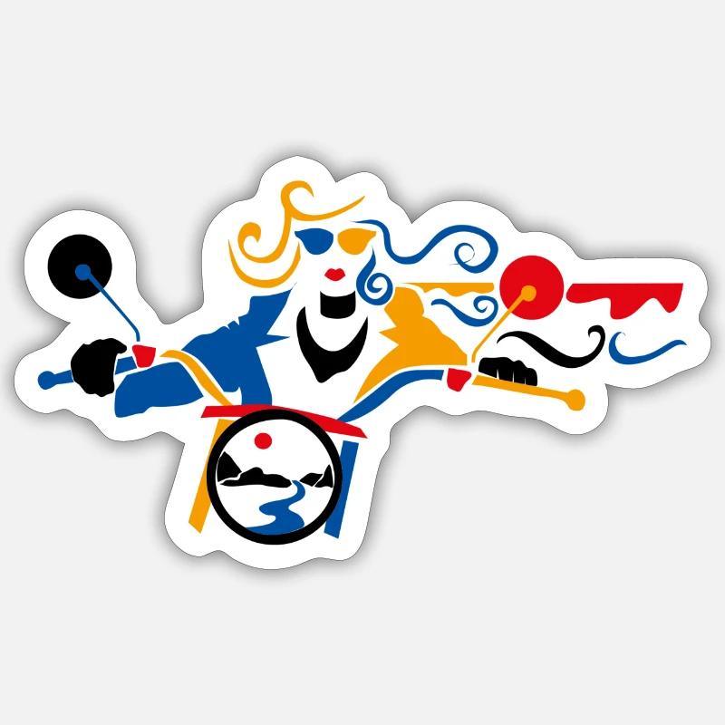 Sticker taille S (10 x 10 cm) - 
