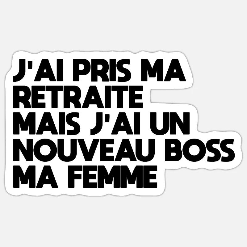 Lustiger Mann Ruhestand Geschenkidee für einen März Sticker Größe S (10 x 10 cm)