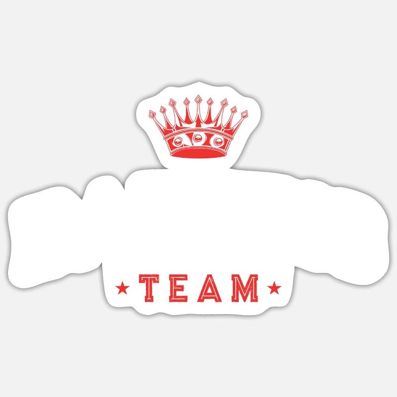 Dancing Team Sticker size S (10 x 10 cm)