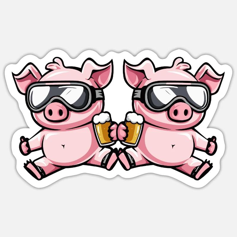 Sticker Größe S (10 x 10 cm) - 