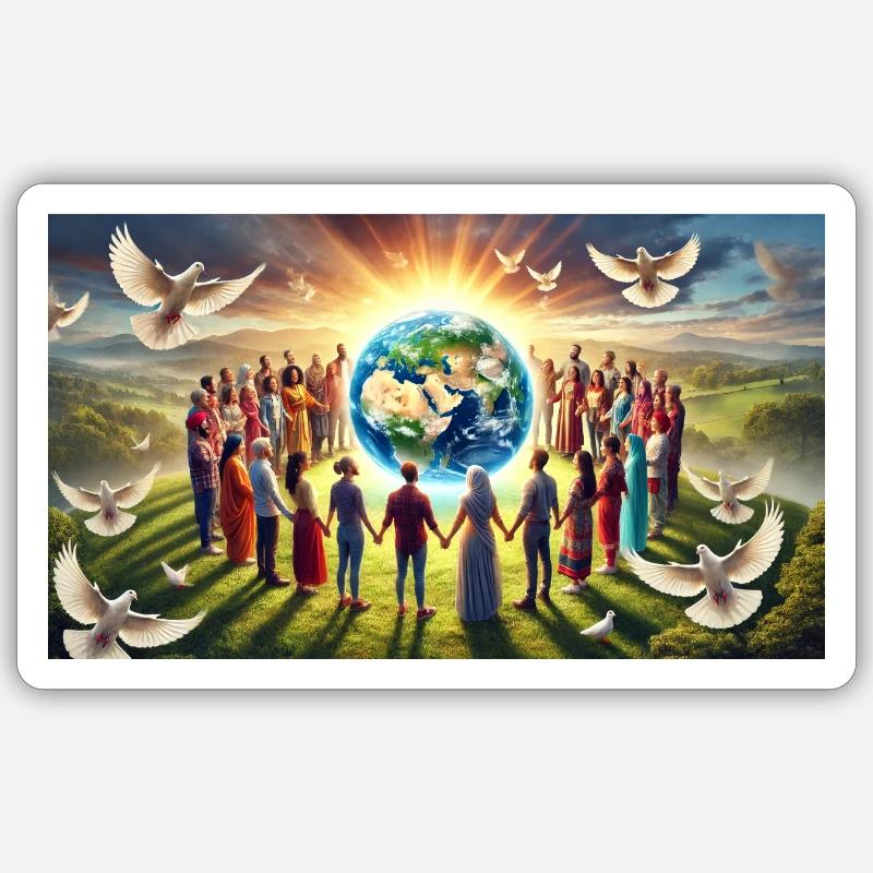 Sticker Größe S (10 x 10 cm) - 