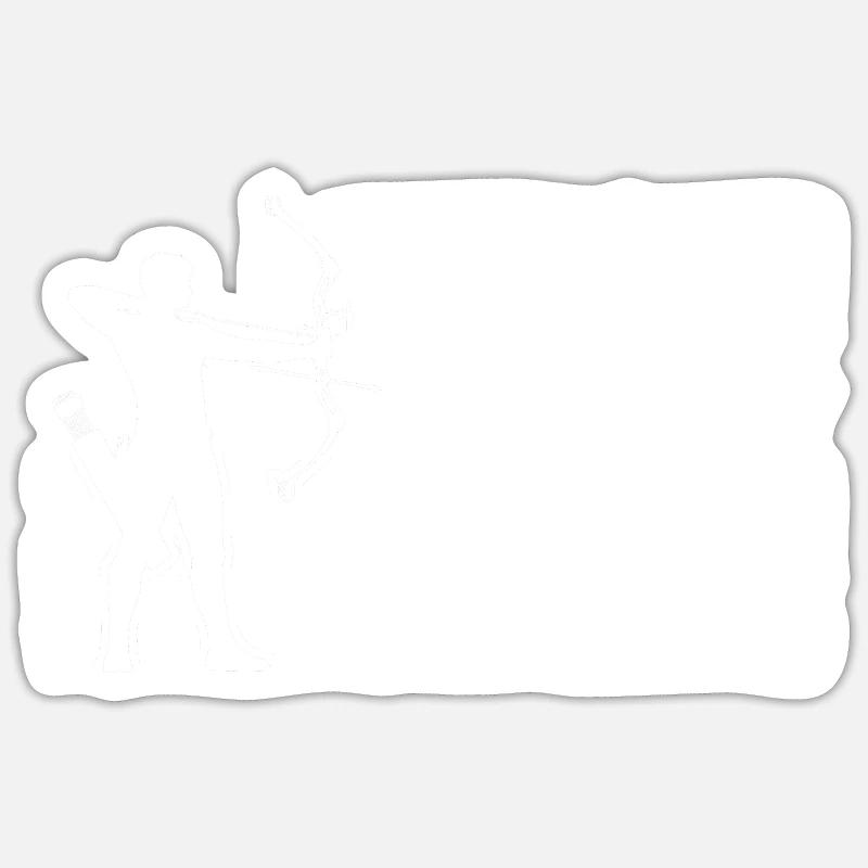 Archer Archery Sticker size S (10 x 10 cm)