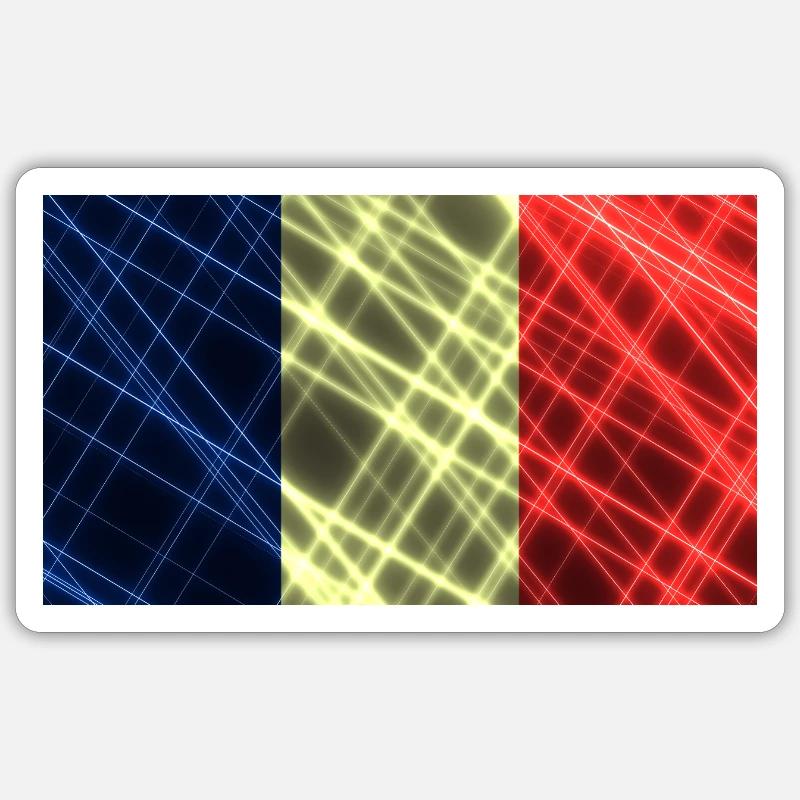 Mayotte comme Mayotte - Sticker taille S (10 x 10 cm) - blanc mat