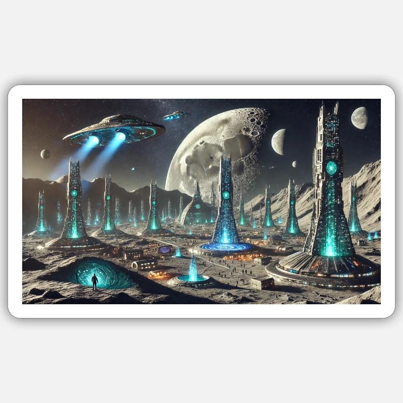 Sticker Größe S (10 x 10 cm) - 