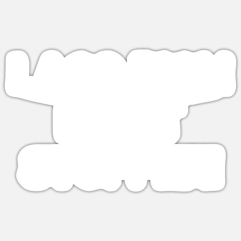 Sticker Größe S (10 x 10 cm) - 