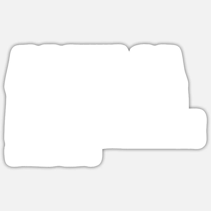 Amelia bébé - Sticker taille S (10 x 10 cm) - blanc mat