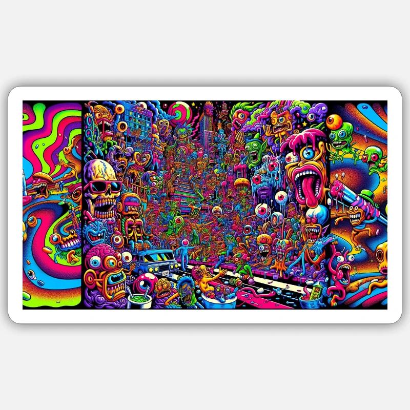 Sticker Größe S (10 x 10 cm) - 
