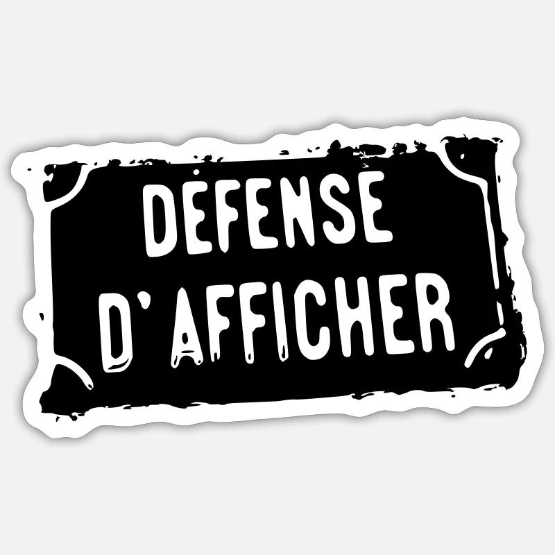 Sticker taille S (10 x 10 cm) - 