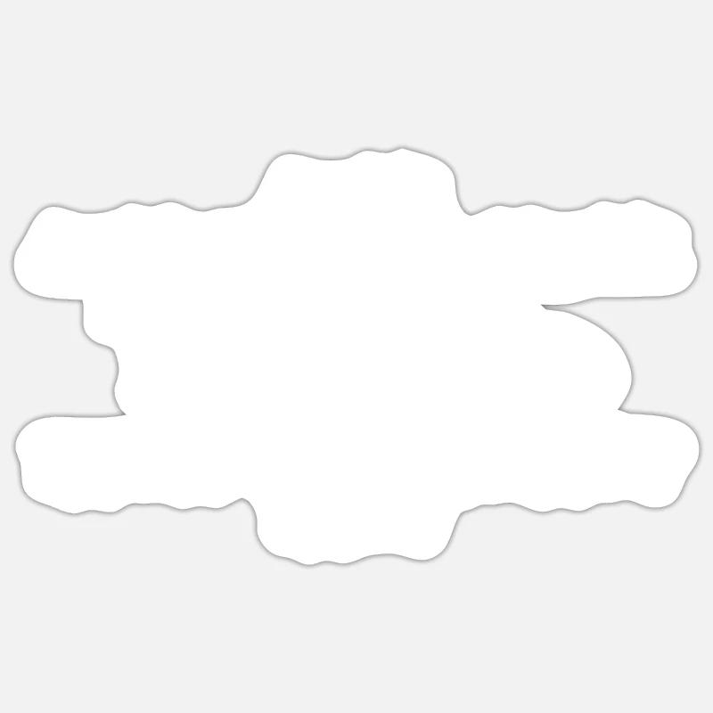 Prénom Benito - Sticker taille S (10 x 10 cm) - blanc mat
