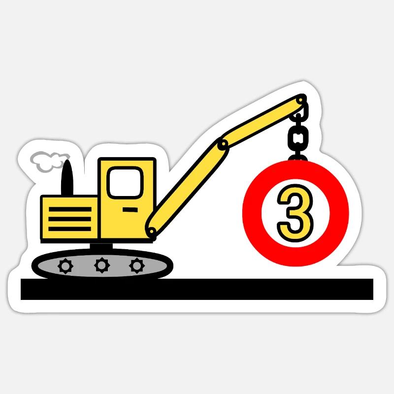 Sticker Größe S (10 x 10 cm) - 