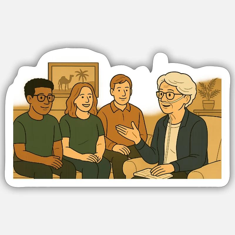 Sticker size S (10 x 10 cm) - 