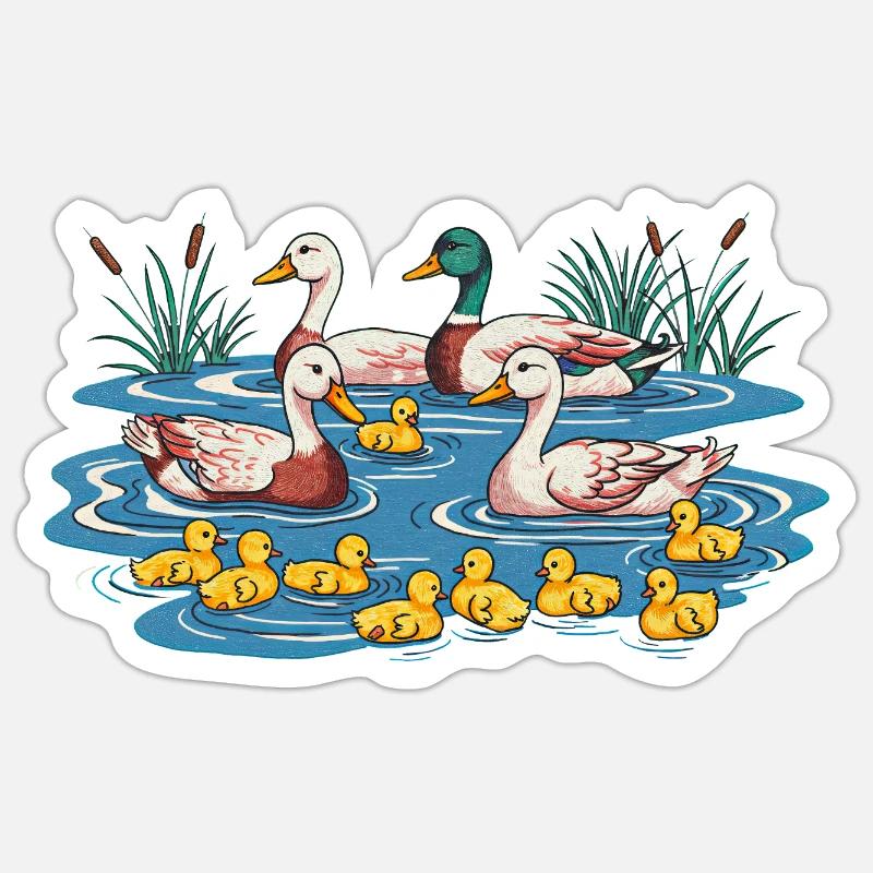 Sticker Größe S (10 x 10 cm) - 