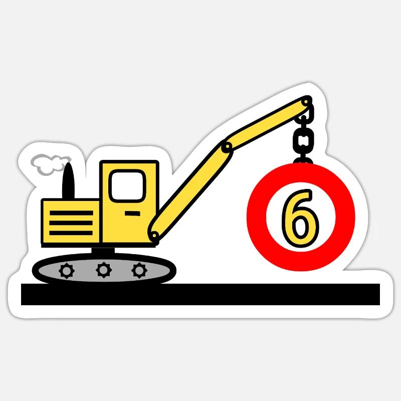 Sticker Größe S (10 x 10 cm) - 