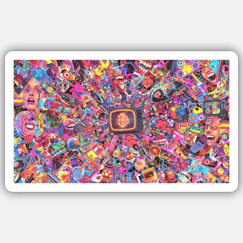 Sticker Größe S (10 x 10 cm) - 