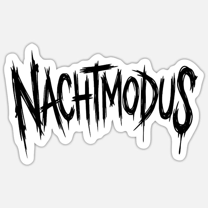 Night Sticker size S (10 x 10 cm)