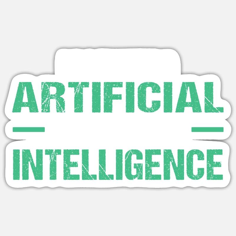 GPT Artificial Intelligence - Sticker size S (10 x 10 cm) - white matte