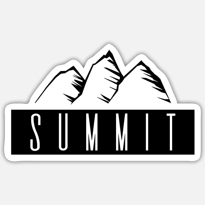 Summit Sticker size S (10 x 10 cm)