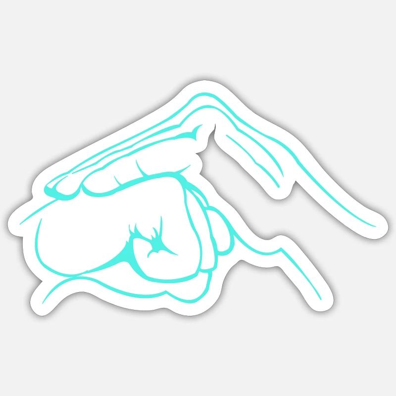 Sticker Größe S (10 x 10 cm) - 