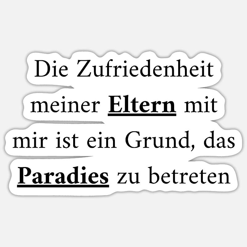 Sticker Größe S (10 x 10 cm) - 