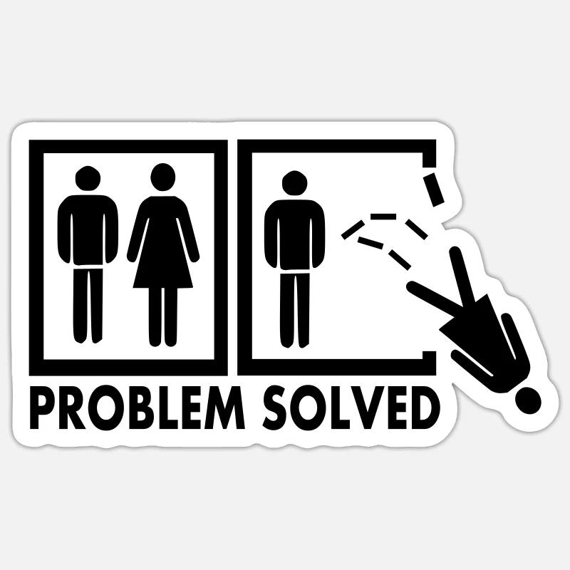 Sticker Größe S (10 x 10 cm) - 