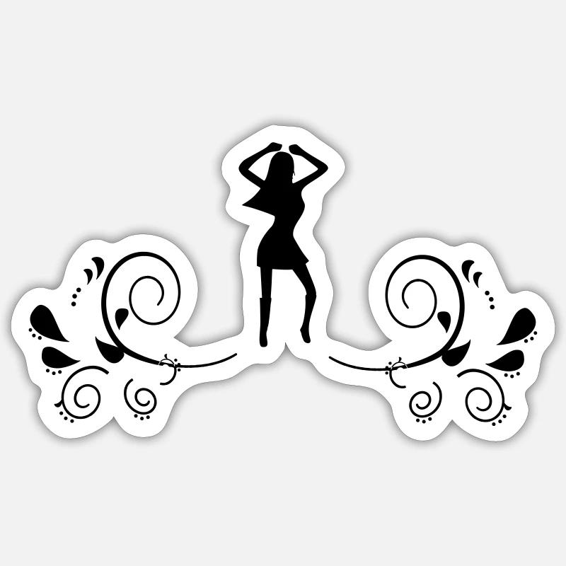 Sticker taille S (10 x 10 cm) - 