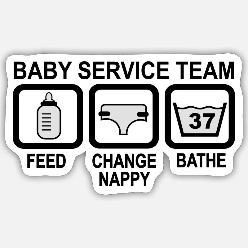 Sticker Größe S (10 x 10 cm) - 