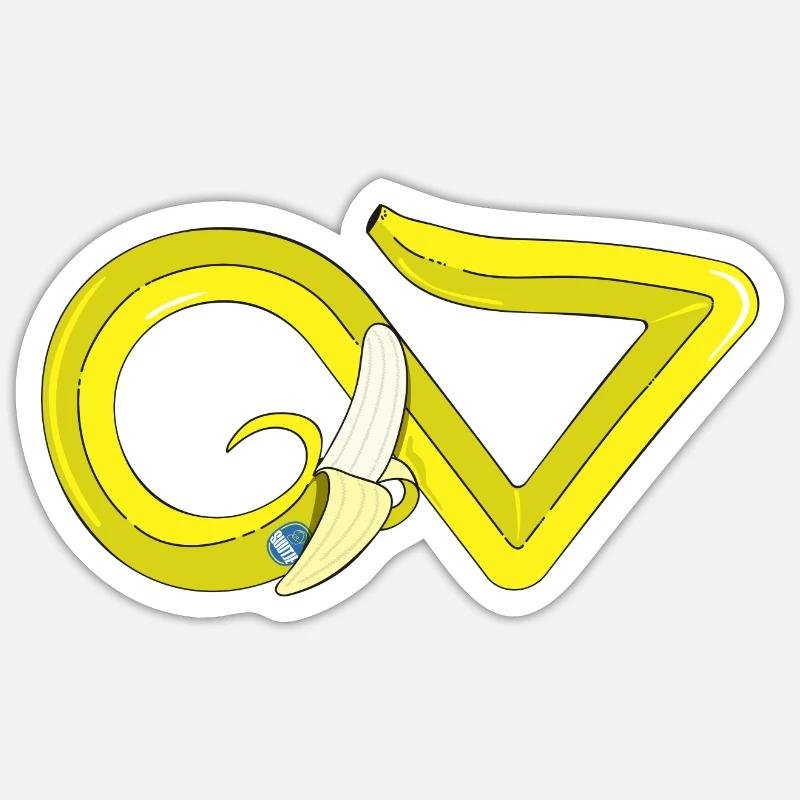 Affenwurst Sticker Größe S (10 x 10 cm)
