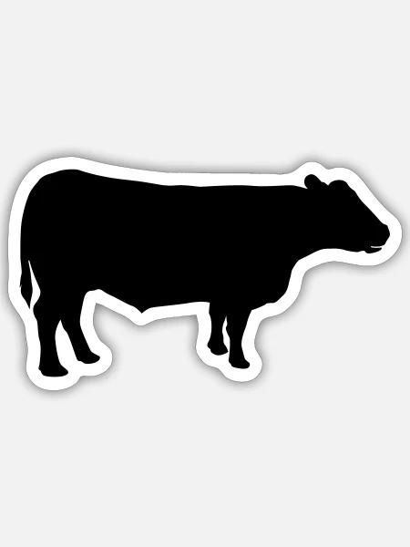 - Sticker size S (10 x 10 cm) - white matte